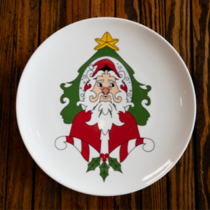 Santa the Star Plate