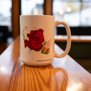 A Rose is a Rose Mug