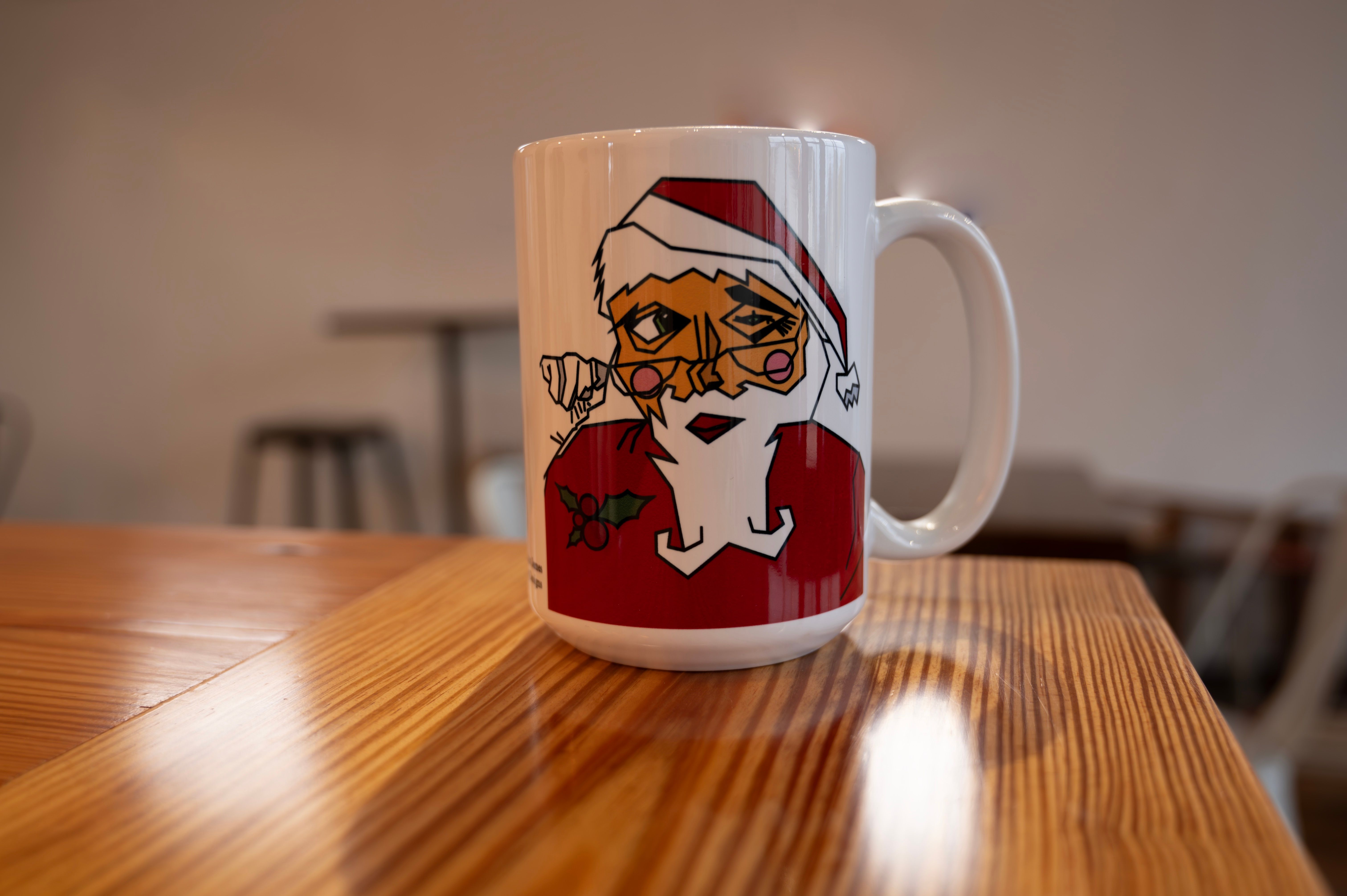 Picasso Santa Mug